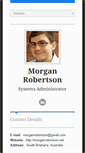Mobile Screenshot of morganrobertson.net